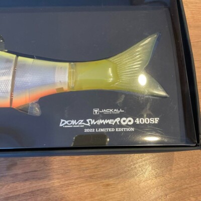 JACKALL DOWZ SWIMMER 400SF MARUHATA PHANTOM FLAME CHART 21.2oz