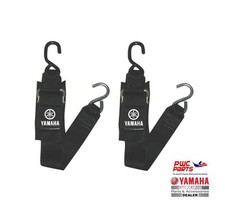 YAMAHA Deluxe 2' Transom Tie Downs SBT-TRNSM-TD-08 Weather-Resistant Zinc-Plated