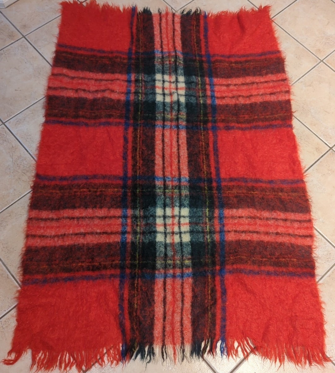 Glen Cree 100% Mohair Blanket Scotland 60