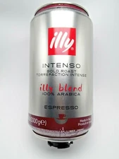 ILLY ESPRESSO 6.61 LBS  BEAN DARK/INTENSO ROAST *SCREW ON LID - exp date 2028+