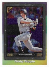 1998 Topps Gallery Craig Biggio Houston Astros Baseball Card #82 HOF