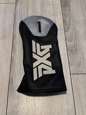 PXG Golf 1 Driver Headcover Gray White - Pull Over Cover - Used Good Condition