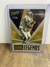2021 Panini Prestige Living Legends Xtra Points Gold /99 Shaun Alexander #LL-27