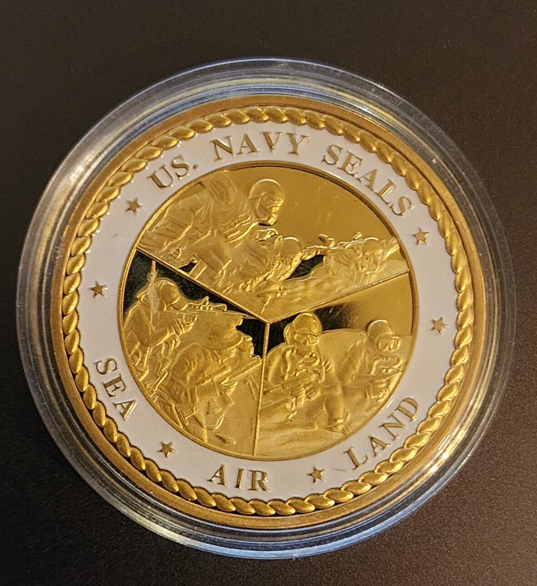 U.S. NAVY SEALS Challenge Coin - Naval Special Warfare