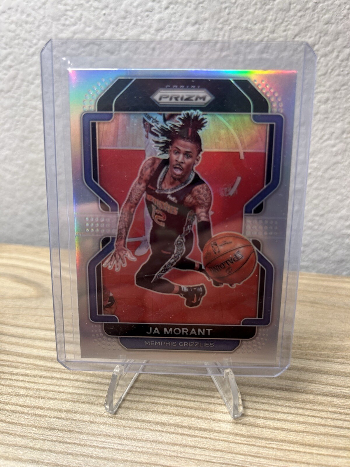 2021-22 Panini Prizm - Silver Prizm #194 Ja Morant