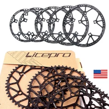 Bicycle 130BCD 45-58T Chainring Road Folding Bike Narrow Wide Crank Chain Ring