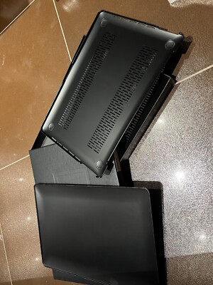 YSL MAC PRO 15” Black COVER Saint Laurent laptop Computer case New