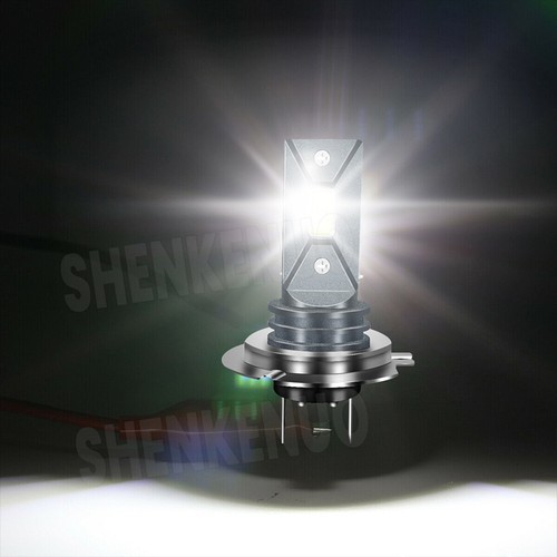 LED Headlight Bulbs High/Low Beam H7 For 2008-2017 Mercedes-Benz C300 White - Picture 16 of 16