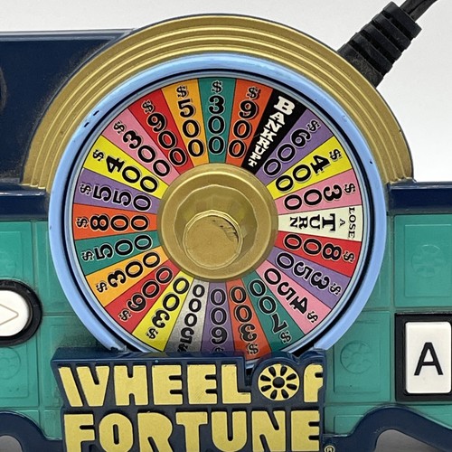 Wheel of Fortune TV Plug N Play Game Jakks Pacific Video Plug & Play 2005 Tested