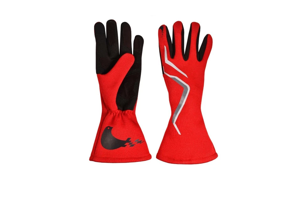 Высокое качество-двойной слой Nomex огнестойкого гоночные перчатки с сенсорным экраном - Изображение 4 из 4