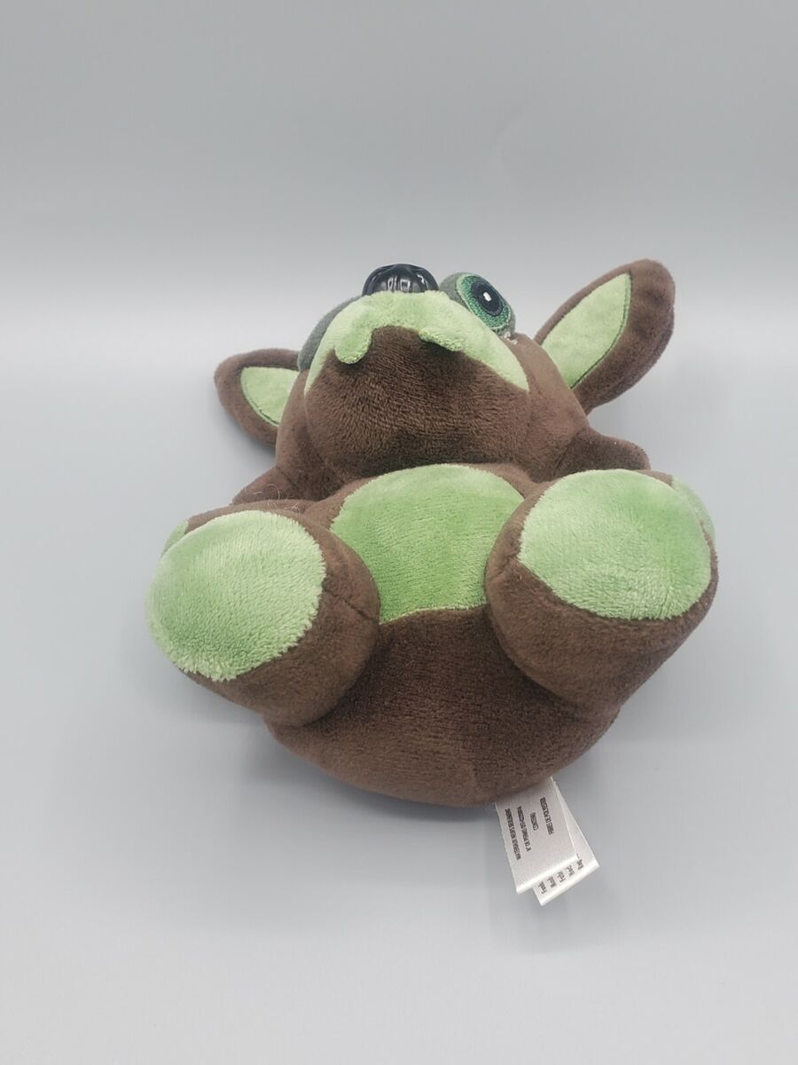 Five Nights At Freddys Phantom Foxy Green Brown Plush Stuffed Toy