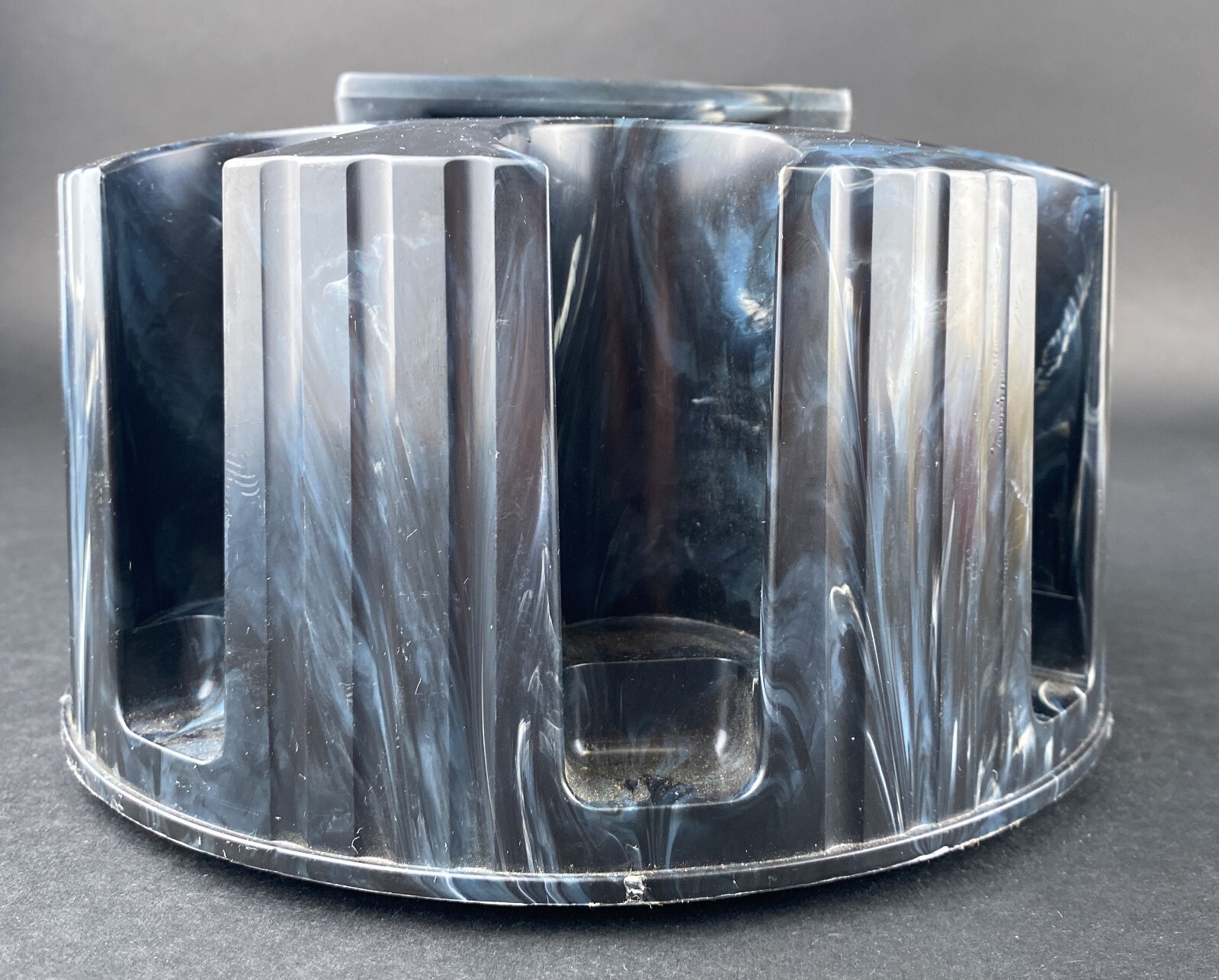 Vintage Bakelite Revolving Poker Rack Chip Caddy Pleasantime Pacific