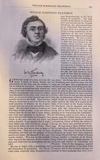1874 Author William Makepeace Thackeray