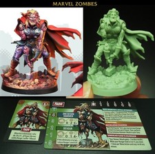 MARVEL ZOMBIES BOARD GAME AUTHENTIC Miniature THOR Undead Unpainted