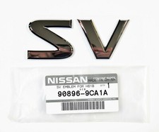 Genuine Oem Nissan 90896-9ca1a Sv Nameplate Badge Emblem Genuine Oem Nissan 90896-9ca1a Sv Nameplate Badge Emblem