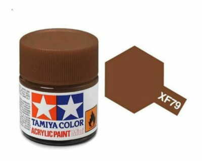 Tamiya Acrylic Paint 81779 XF-79 Linoleum Deck Brown 10ml [MATT]