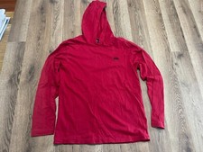 VANS Hoodie, Boy's Size Large, Red, Long Sleeve, Pullover