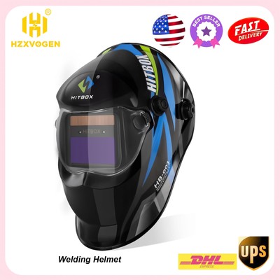 Tig Arc Mig Automatic Darkening Welding Helmet HB001, Grinding Welder Large View