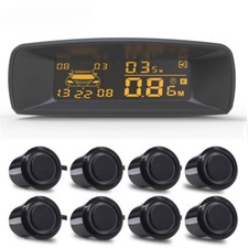 Car Backup Reversing 8 Radar Kit Auto Parking Sensor Ultrasonic Sound Alert