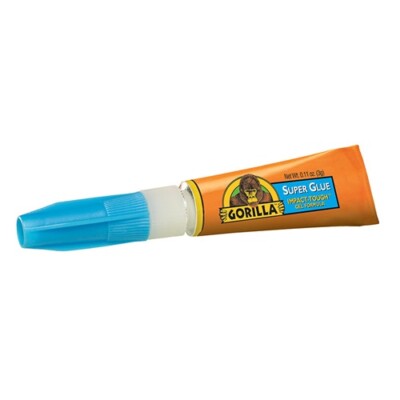 Gorilla Super Glue, 3 g Gram, Clear, Single