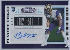 2019 PANINI CONTENDERS DRAFT PICKS PLAYOFF TICKET #237 BYRON MURPHY AU #14/18