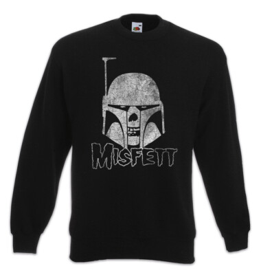 Misfett Sweatshirt Pullover The Boba Star Fett Misfits Fun Head Curtis Simon