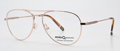 Etnia Barcelona Glasses Frame BRERA 2 Pghv Collection Pilot Light Gold Metal