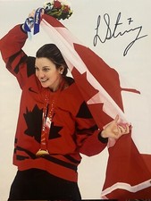 Laura STACEY Signed 8x10 Photo! TEAM CANADA WOMENS! Montreal VICTOIRE! W/COA