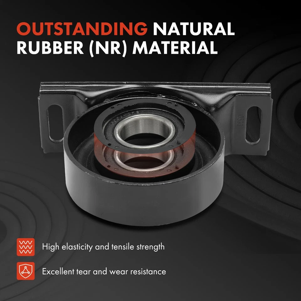 2x Cojinete de soporte central del eje de transmisión y acoplador del eje de transmisión para BMW E30 318i 325i Foto 3 de 4