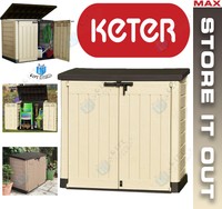 Keter Store It Out Max Plastic Outdoor Garden Storage Shed Free Express Delivery Keter Store It Out Max Plastic Outdoor Garden Storage Shed Free Express Delivery