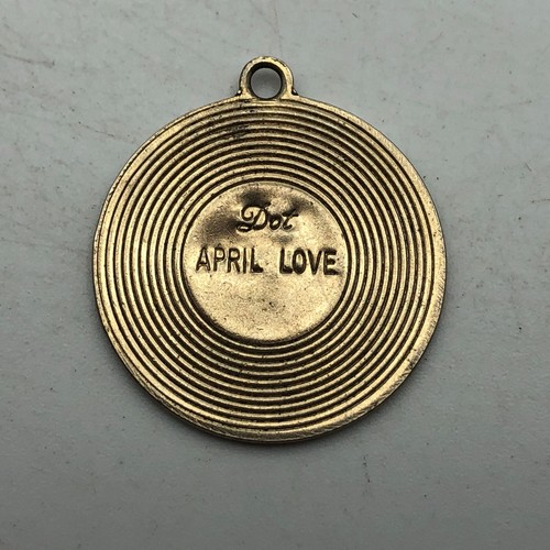 Pat Boone April Love Bernadine Fob Wisiorek Niezwykła POMOC Vintage LP Charm DOT - Zdjęcie 2 z 16