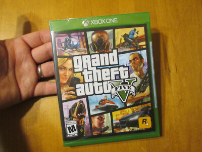 Grand Theft Auto V 5 XBOX ONE NEW FACTORY SEALED ** 1 ST FIRST PRINT **
