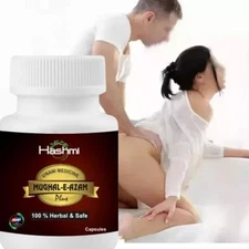 20 Capsules Hashmi Mughal-E-Azam Plus – Energy & Strength Booster for Men