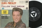 ELVIS PRESLEY  SOUTH AFRICA  PS  E.P.  FOLLOW THAT DREAM    TRI CENTRE