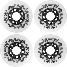 4-Pack Inline Skate Wheels Outdoor 90A Freestyle Durable Tire72Mm 76Mm 80Mm for