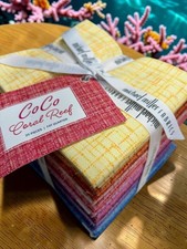 CoCo Coral Reef Fat Quarter Bundle 18x22  (25) piece Michael Miller quilt cotton
