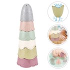 6Pcs Children Educational Toy Plaything Bath -shaped Playset
