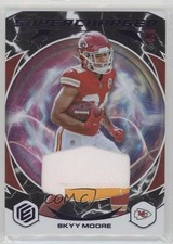 2022 Panini Elements Supercharged Xenon 454 Skyy Moore Sc-23 Rookie Rc 1dn