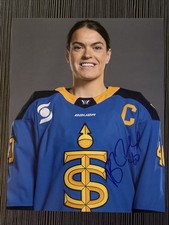 BLAYRE TURNBULL TORONTO SCETRES PWHL HOCKEY Signed Autographed 8x10 Photo A