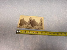 The Grand Canon Of The Arkansas Stereoview Card # 137 Gurnsey's Railroad