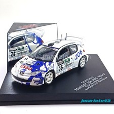 Peugeot 206 WRC "ESSO" #15 G. Panizzi- H. Panizzi Tour de Corse 1999 1:43 SKID
