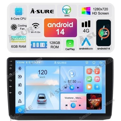 6+128GB Radio Carplay Für Renault Trafic MK2 OPEL Vivaro A Autoradio GPS WIFI BT