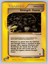 Strength Charm 150/165 Uncommon Expedition Base Set Pokemon Lightly Played on eBay