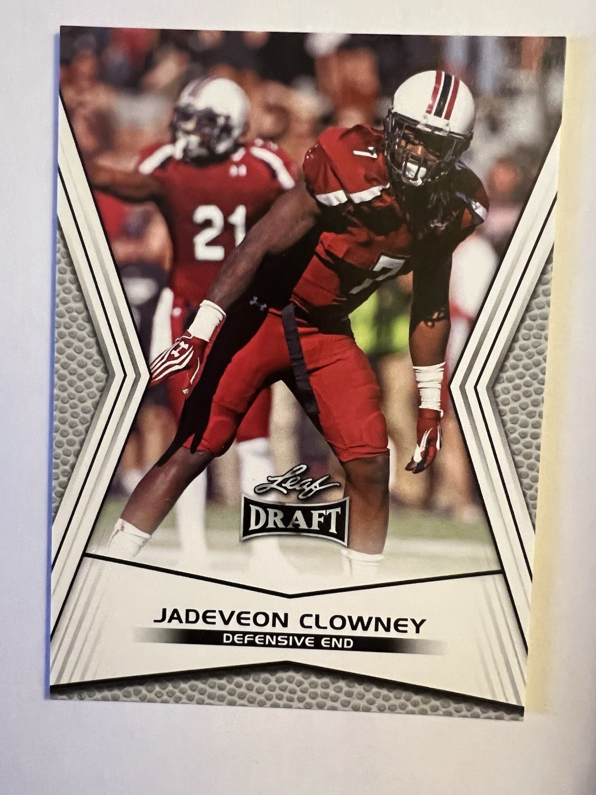 Jadeveon Clowney Leaf Draft #JC1 Base