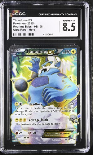 Thundurus-EX graded CGC 8.5 for sale on eBay