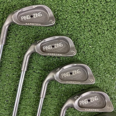 READ Ping Zing Black Dot Iron Set 2-PW Steel Stiff Flex Karsten