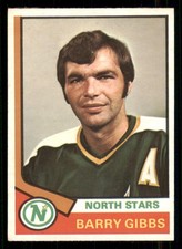 1974-75 O-Pee-Chee #203 Barry Gibbs