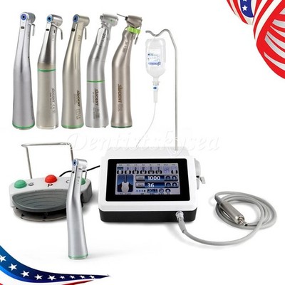 Dental Implant Surgical Brushless Motor Touch Screen / LED 20:1 Contra Angle