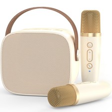 Mini Karaoke Machine Microphone,Fun Toys Christmas Birthday Gifts for Adult K...