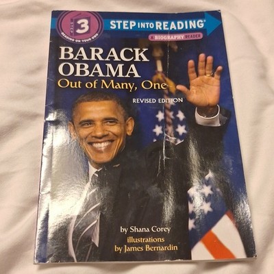 Step Into Reading Barack Obama Out of Many One Shana Corey Paperback Revised Ed 